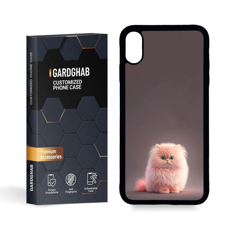 کاور گارد قاب مدل پشت گلس فانتزی مناسب برای گوشی موبایل اپل iPhone XS MAX