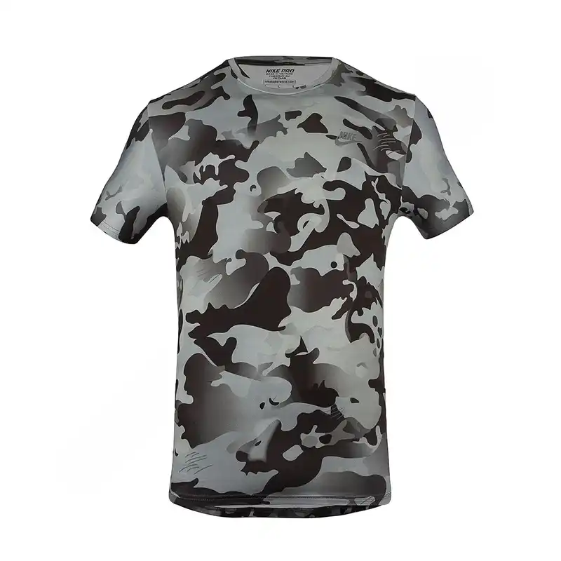 تی شرت ورزشی مردانه مدل سوزنی NK-8707