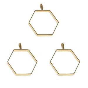 قالب رزین اپوکسی طرح شش ظلعی مدل بدون کفه کد GBN28 مجموعه 3 عددی