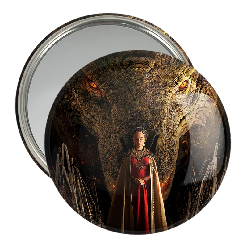 آینه جیبی خندالو مدل رینیرا سریال خاندان اژدهایان House of dragon کد 28503