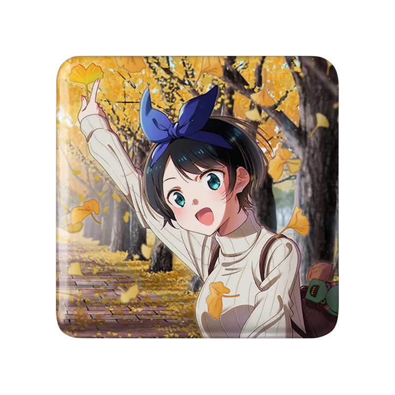 پیکسل خندالو طرح روکا انیمه کانوجو اوکاری مدل مربعی کد 34795