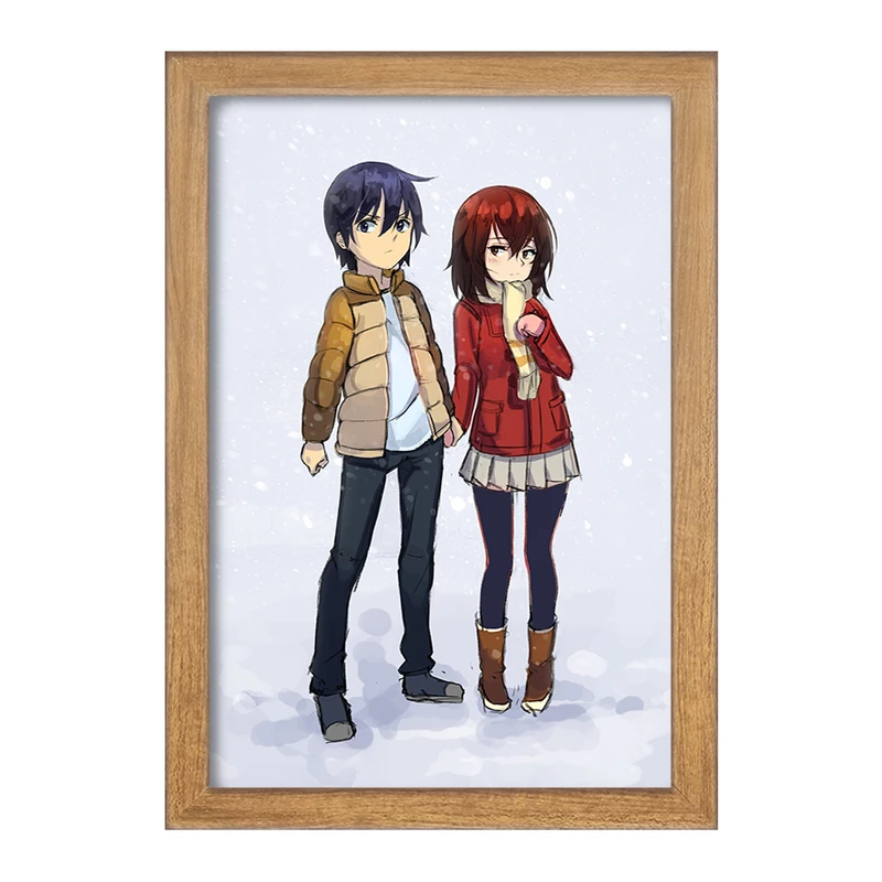 تابلو خندالو مدل ساتورو و کایو انیمه اریزد کد 32211