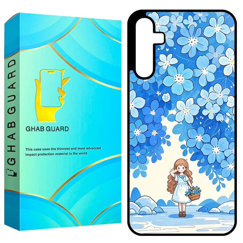 کاور قاب گارد طرح دخترانه مدل GCHPA35 مناسب برای گوشی موبایل سامسونگ Galaxy A35 5G