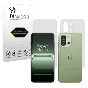 Diamond Tough model matte screen protector suitable for OnePlus 13s mobile phone along with the back protector 