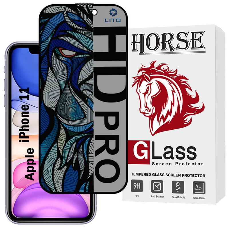 محافظ صفحه نمایش هورس مدل LITOPRVH مناسب برای گوشی موبایل اپل iPhone 11