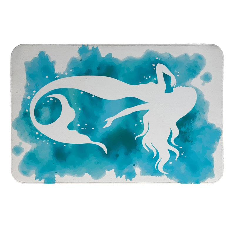 پادری  طرح پری دریایی کد 9066 سایز 50x80 سانتی متر