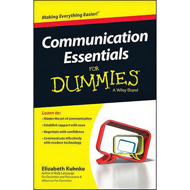 کتاب Communication Essentials For Dummies اثر Elizabeth Kuhnke انتشارات For Dummies