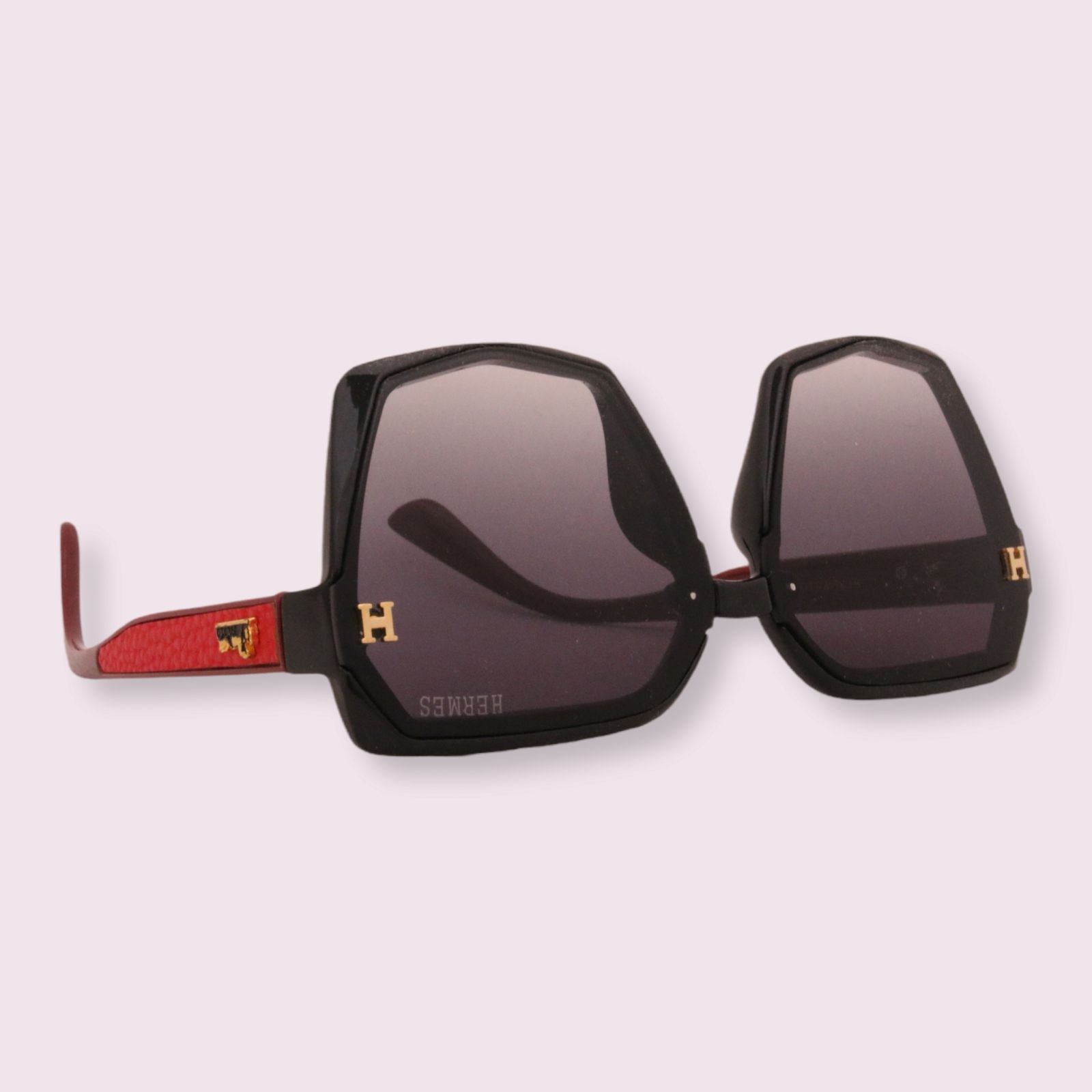 عینک آفتابی هرمس مدل 9056BR Leather Edition -  - 4
