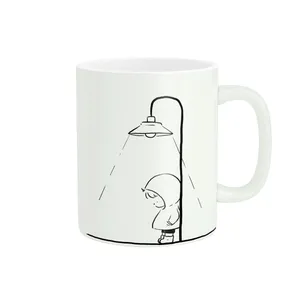 Pod Afarin an alone girl mug