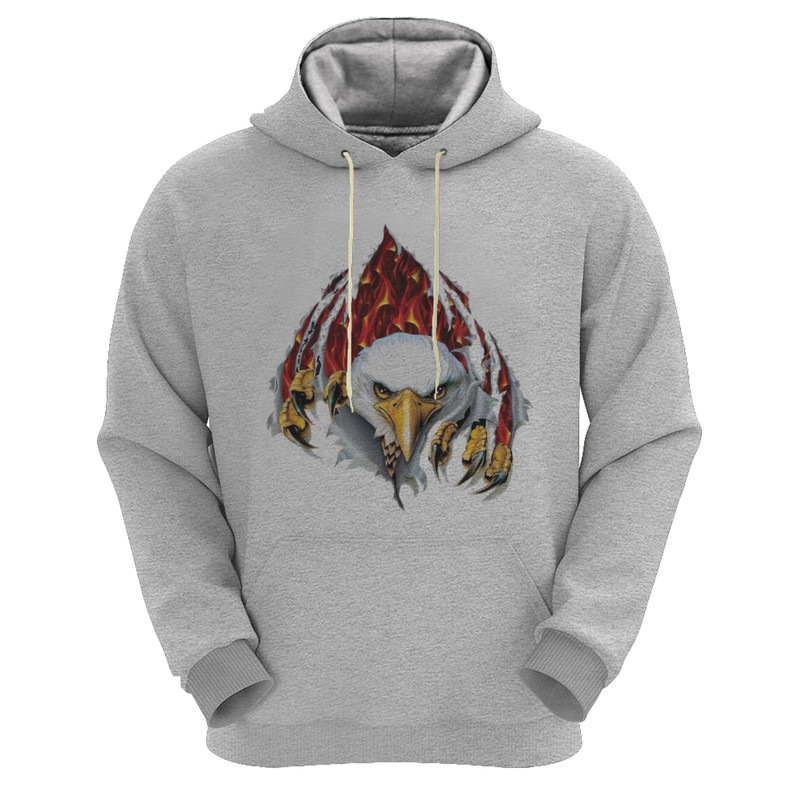 هودی مردانه مدل عقاب کد AA58