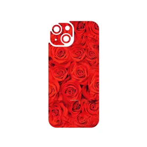 MAHOOT Red_Flower Cover Sticker for Apple iPhone 15