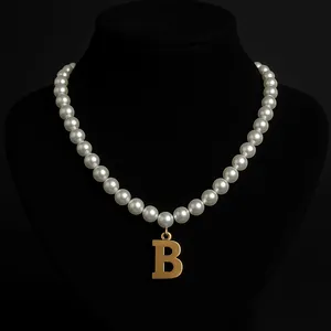 گردنبند زنانه مدل مروارید