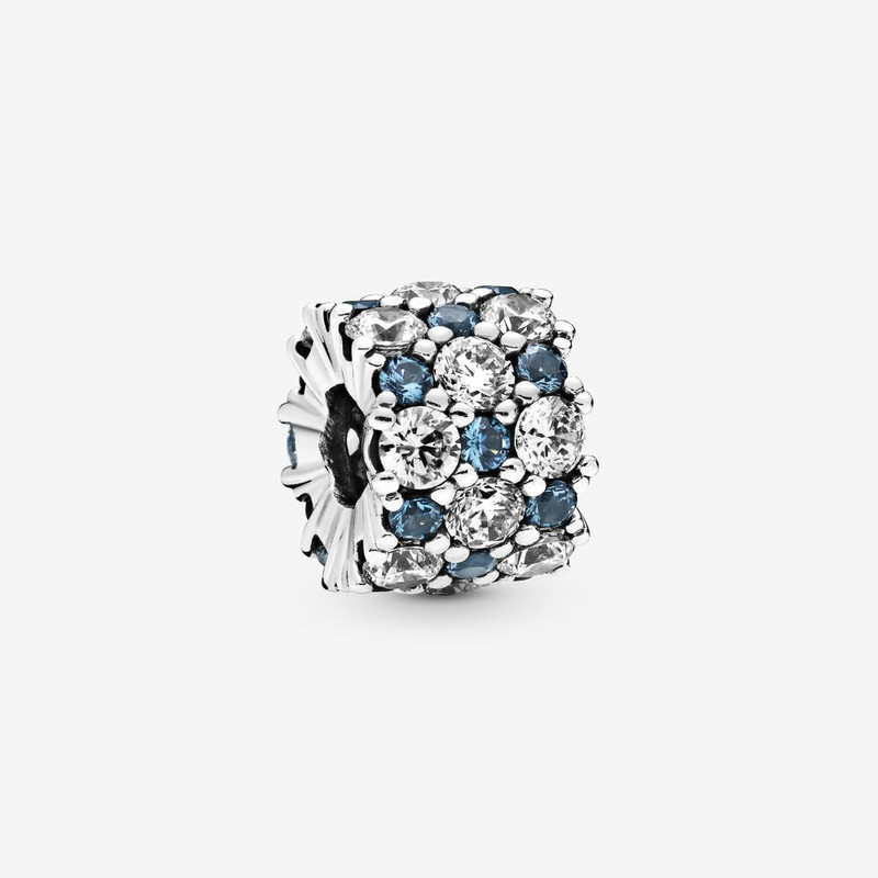 آویز دستبند و گردنبند نقره زنانه پاندورا مدل Clear Sparkle