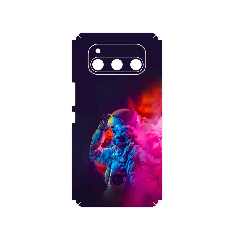 برچسب پوششی ماهوت مدل Smoke Rainbow Digital Art 1 مناسب برای گوشی موبایل داریا Bond 5G