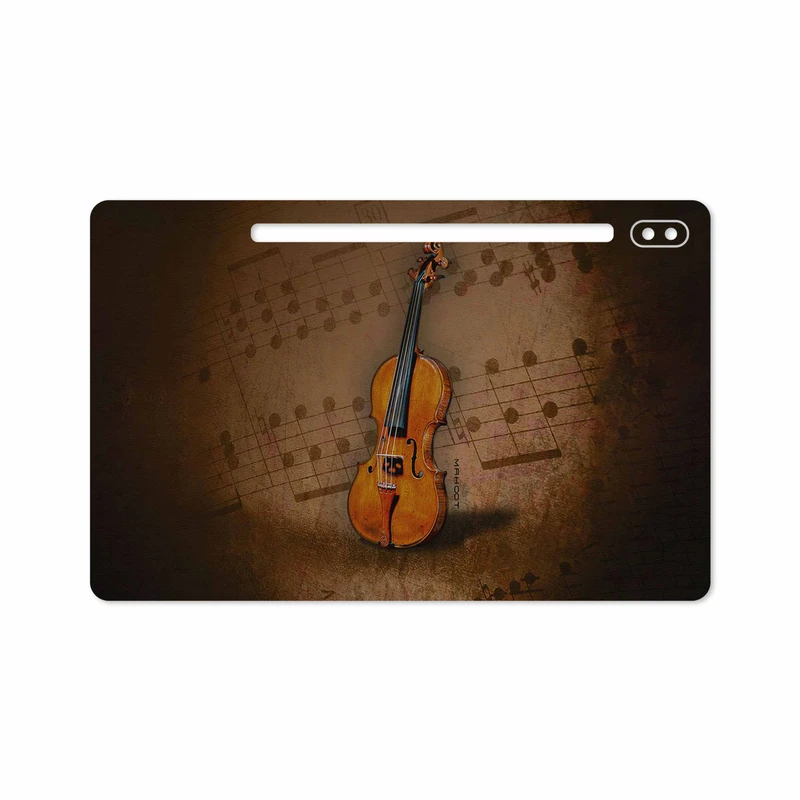 برچسب پوششی ماهوت مدل Violin-Instrument مناسب برای تبلت سامسونگ Galaxy Tab S6 2019 SM-T865