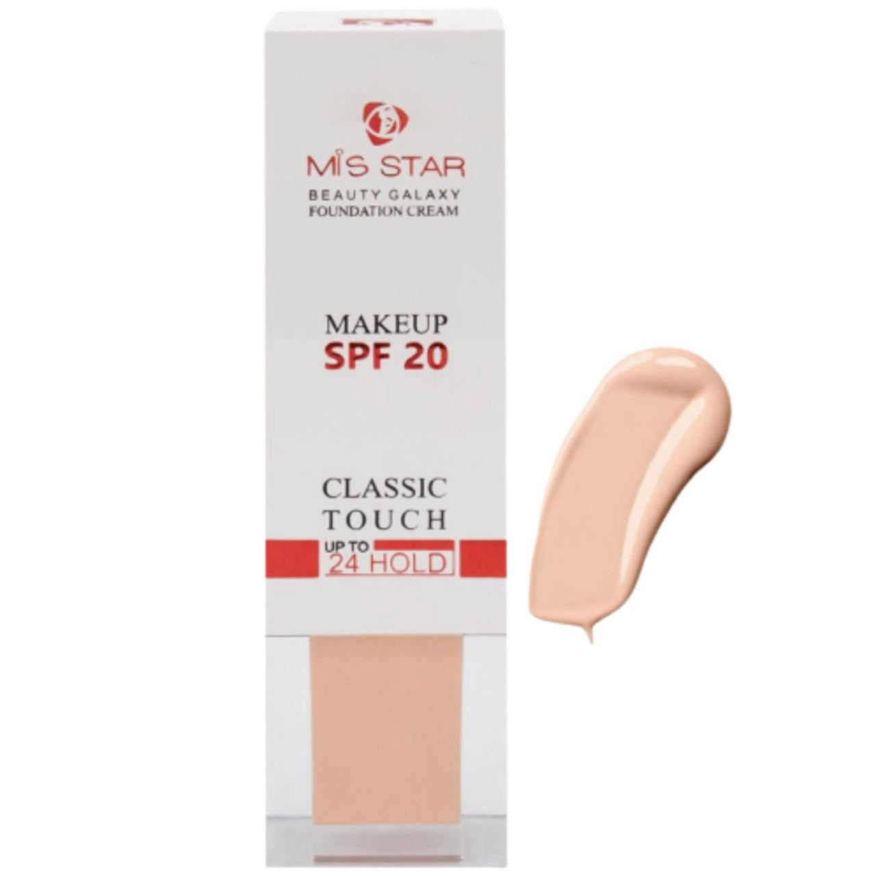 کرم پودر میستار مدل کلاسیک تاچ شماره 102حجم 40 میلی لیتر