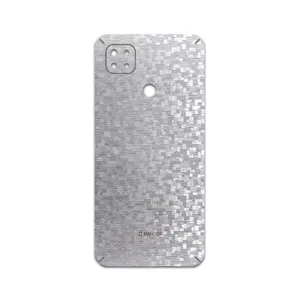 MAHOOT Silver-Silicon Cover Sticker for Xiaomi Redmi 9C NFC