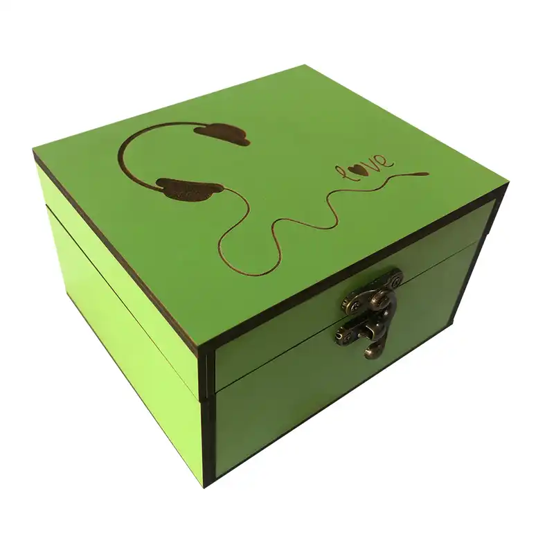 جعبه هدیه چوبی مدل b11