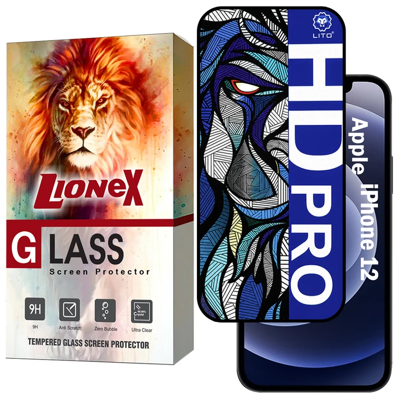 محافظ صفحه نمایش لایونکس مدل LITOHDL مناسب برای گوشی موبایل اپل iPhone 12