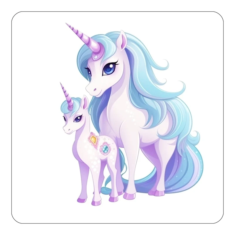 مگنت کاکتی طرح اسب تک شاخ و یونیکورن مدل mp32662