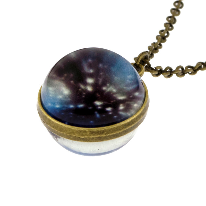 گردنبند زنانه برانت طرح کهکشان ابل