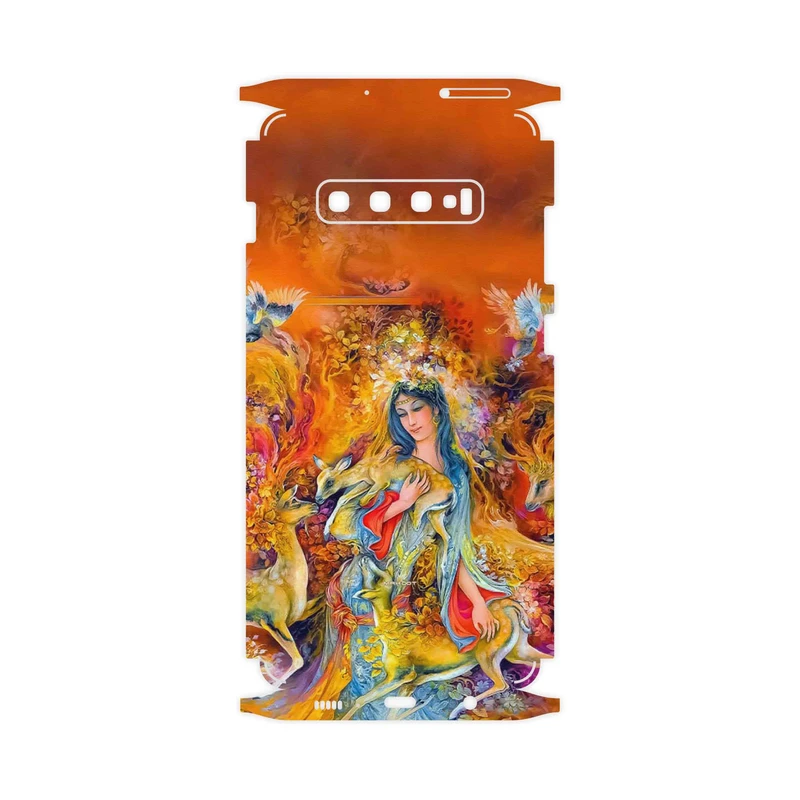 برچسب پوششی ماهوت مدل Persian miniature 2-FullSkin مناسب برای گوشی موبایل سامسونگ Galaxy S10 Plus
