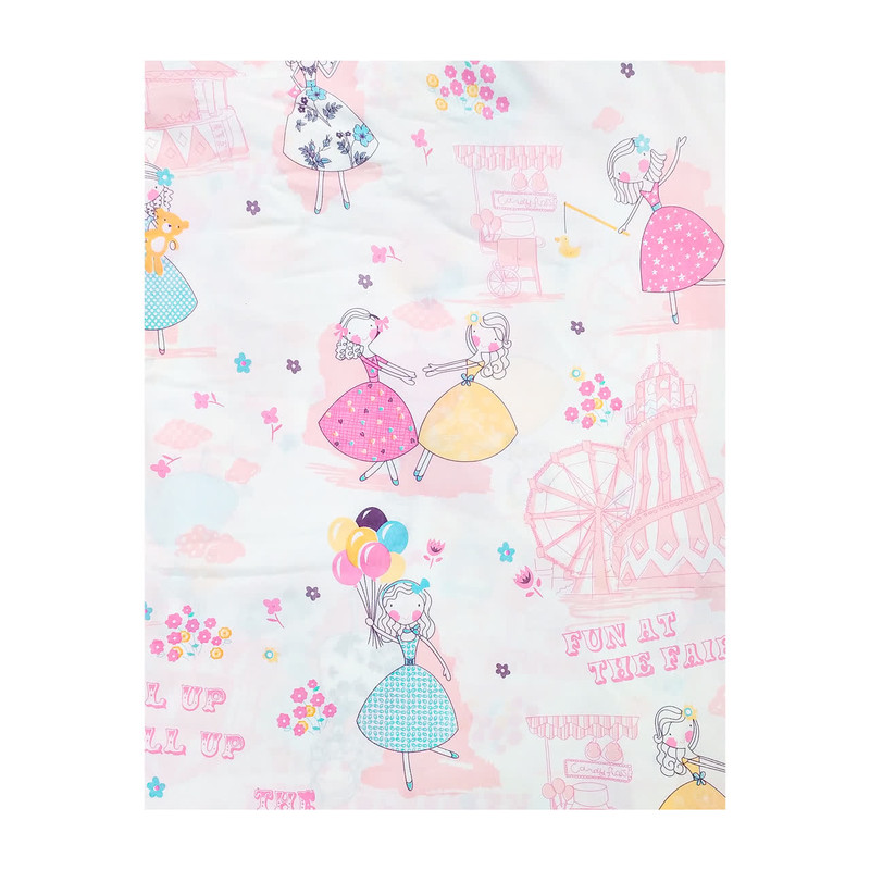 ملحفه فیلور آدنو مدل Girls کد FI56 یک نفره سایز 140x240 سانتیمتر