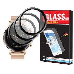 محافظ صفحه نمایش نانو هارد اند تیک مدل NHT مناسب برای ساعت هوشمند هوآوی Watch GT 2 42mm بسته سه عددی