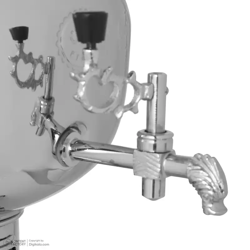 سماور برقی زرین مدل حوریا کد 236 ظرفیت 8 لیتر