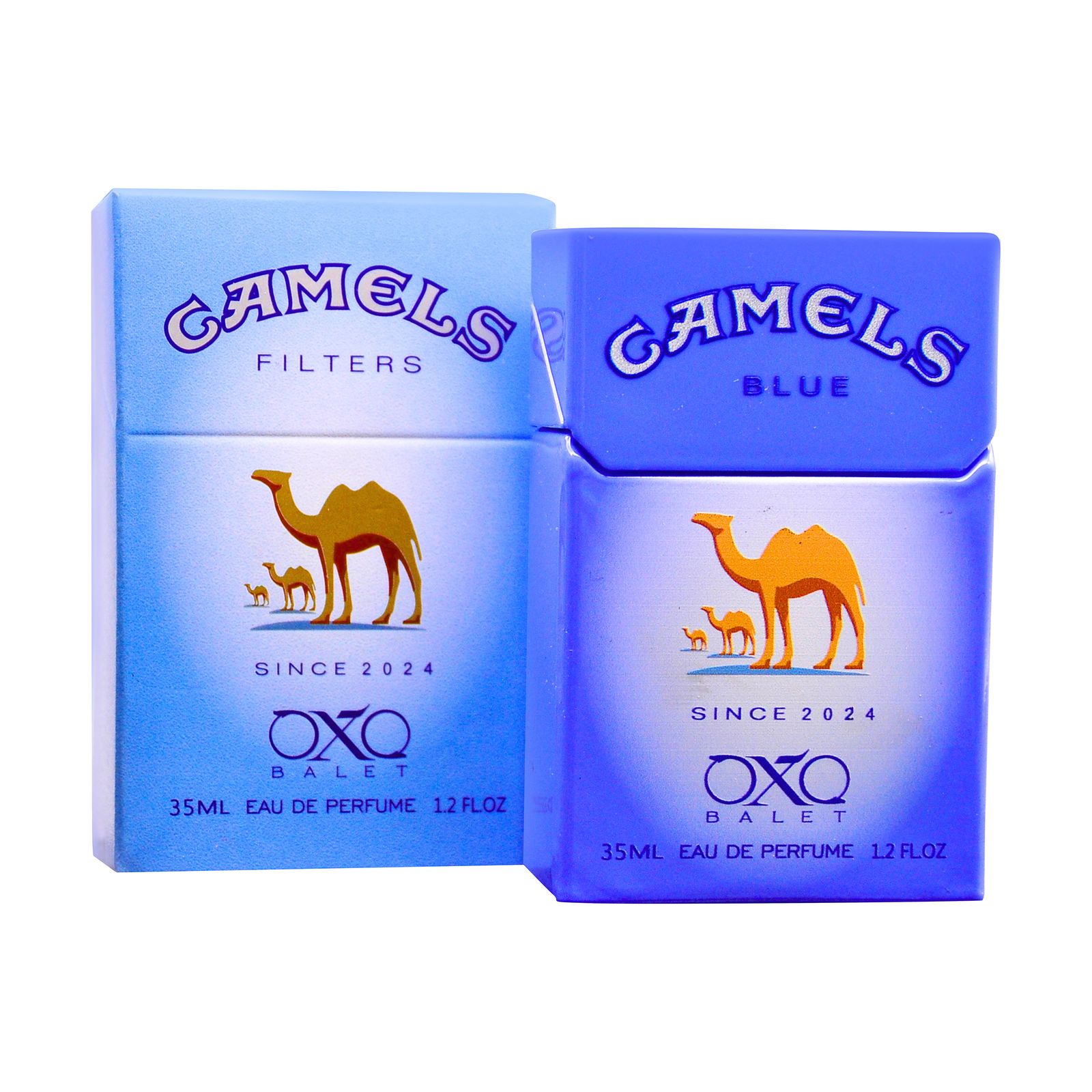 عطر جیبی مردانه اکس بالت مدل camels blue با رایحه خنک حجم 35 میلی‌لیتر -  - 5