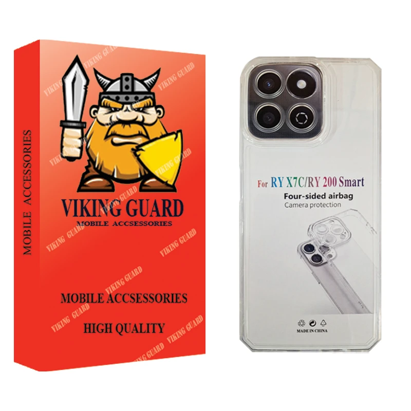 کاور وایکینگ قاب مدل ژله ای مناسب برای گوشی موبایل آنر X7c / 200 Smart