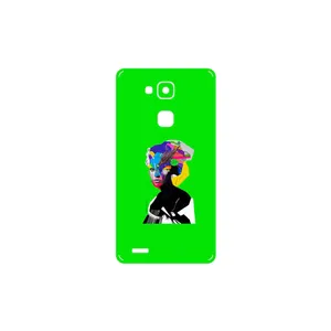 MAHOOT Collage of Women Portrait 3 Cover Sticker for Huawei Mate 7