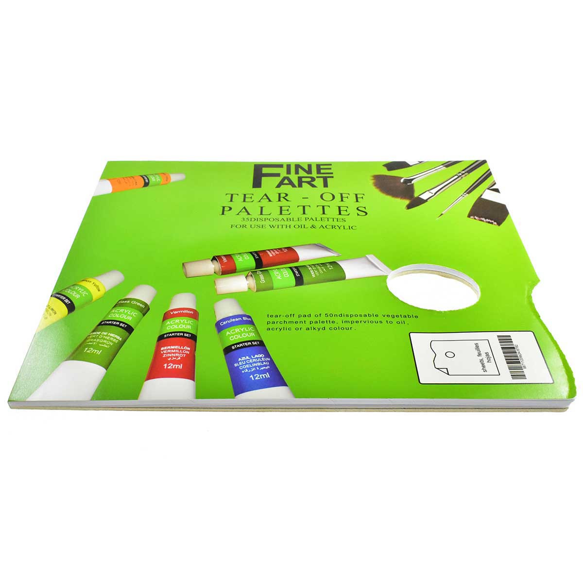 پالت مدل فاین آرت بسته 35 عددی پالت مدل فاین آرت بسته 35 عددی