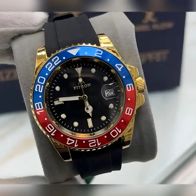 ساعت مچی عقربه‌ای مردانه فیترون مدل پپسی بند پیو کد 1