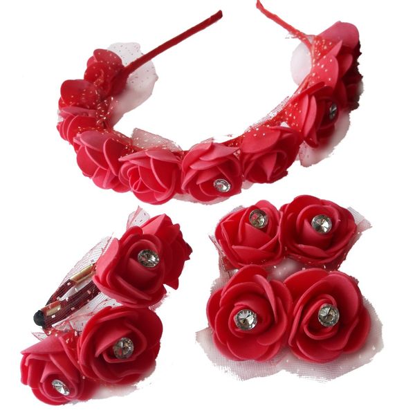 ست تل و کش مو مدل Rose RN5 ست تل و کش مو مدل Rose RN5