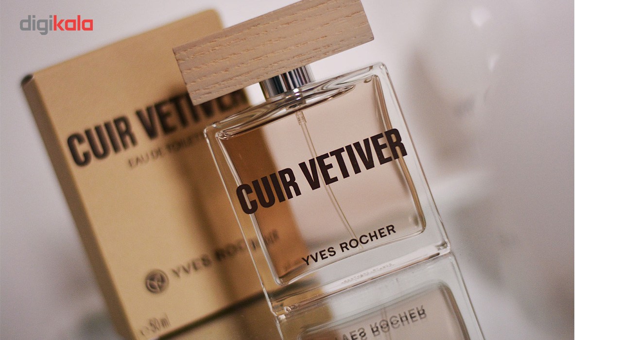 cuir vetiver eau de toilette yves rocher