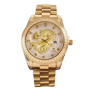 ساعت مچی عقربه‌ای مردانه رولکس مدل دراگون10