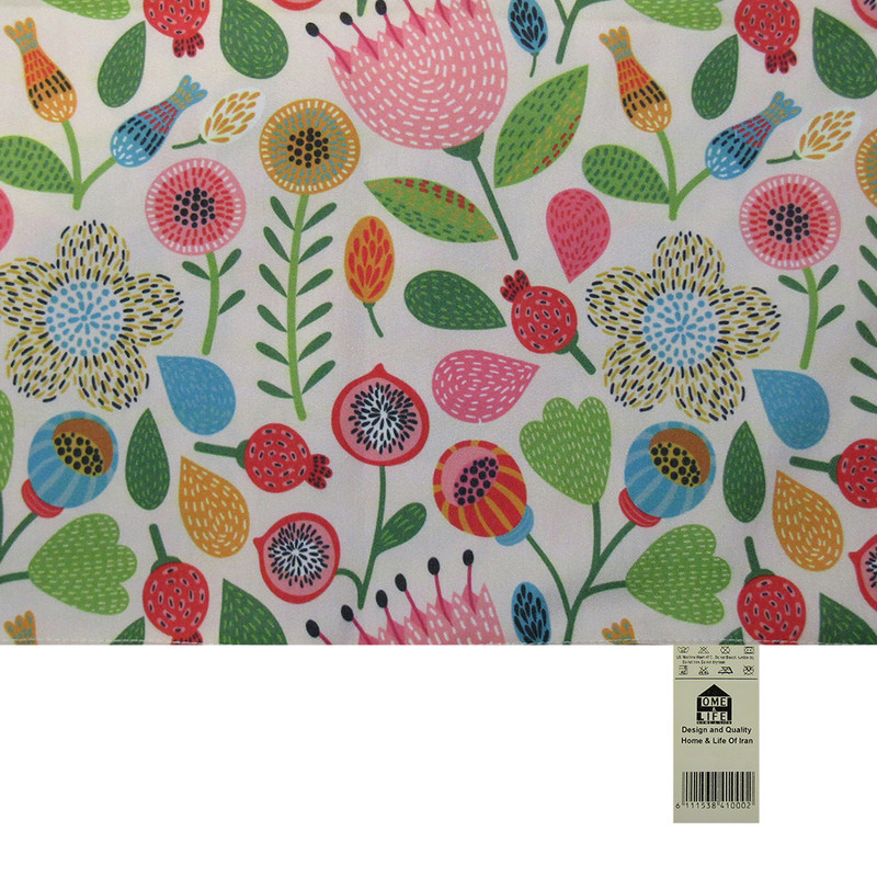 تشک صندلی هوم اند لایف مدل روشنا طرح گل