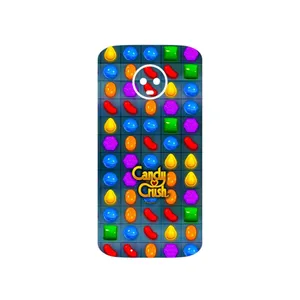 MAHOOT Candy Crush Game Series Cover Sticker for Motorola Moto G6