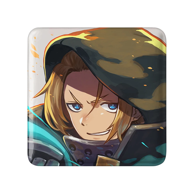 پیکسل خندالو طرح آرتور انیمه نیروی آتش مدل مربعی کد 32259