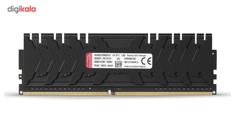 Best Buy: HyperX FURY HX432C16FB3AK2/16 16GB (2 x 8GB) 3200MHz DDR4 DIMM  Desktop Memory Kit with RGB HX432C16FB3AK2/16