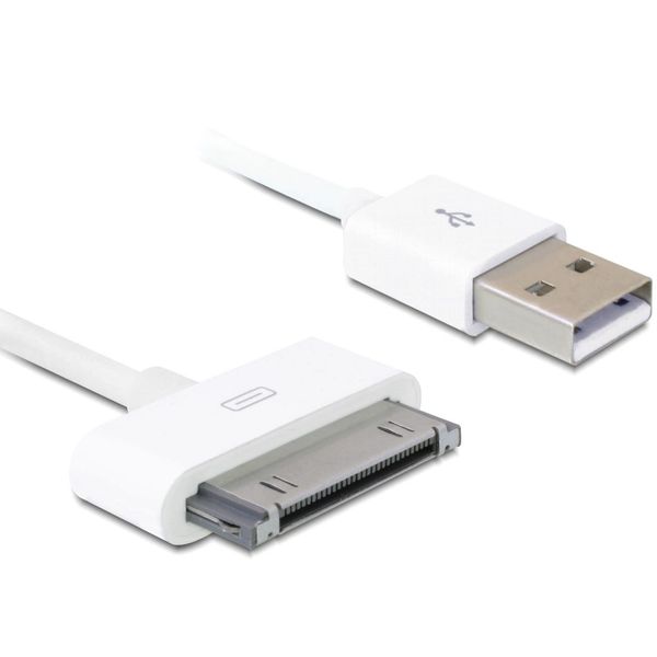 کابل شارژ تبدیل USB به 30پین مناسب برای iPod، iPhone،iPad کابل شارژ تبدیل USB به 30پین مناسب برای iPod، iPhone،iPad