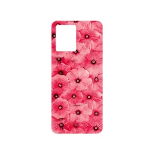 MAHOOT Pink_Flower Cover Sticker for Oppo Reno 8 4G