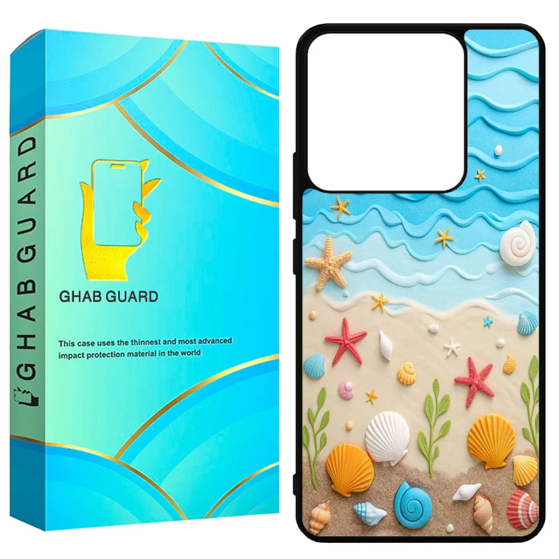 کاور قاب گارد طرح دریا مدل GN14 مناسب برای گوشی موبایل شیائومی Redmi Note 14 5G