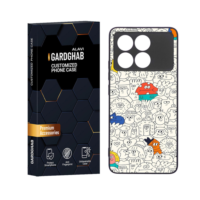 کاور گارد قاب علوی مدل ML مناسب برای گوشی موبایل شیائومی Redmi K70E 