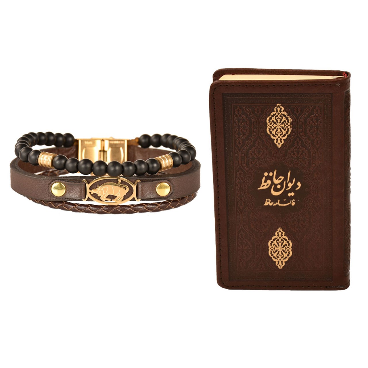 ست هدیه طرح تولد اردیبهشت  کهن چرم  مدل m117- 2