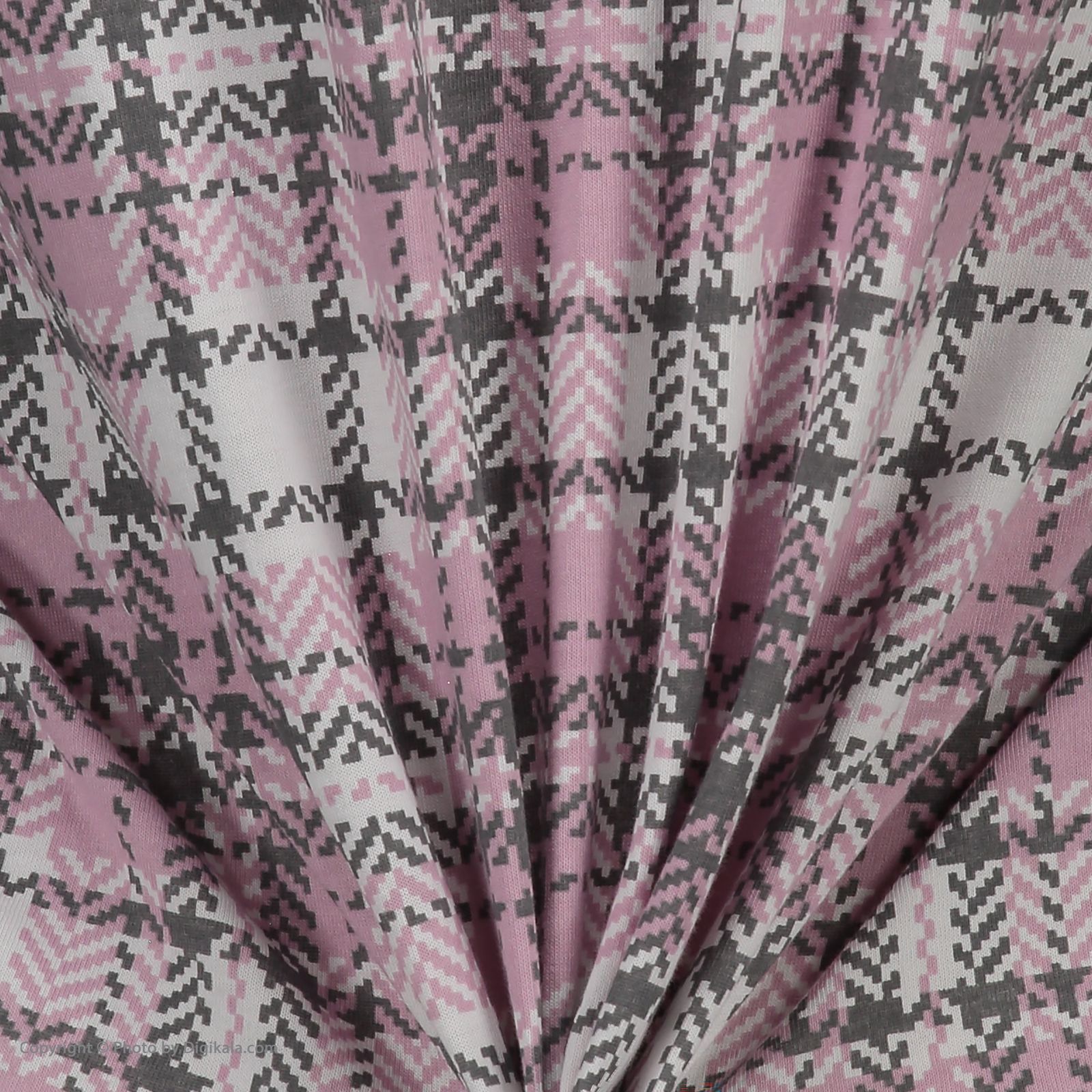 ست تاپ و شلوارک زنانه ناربن مدل 3363_1521749 رنگ صورتی -  - 5