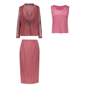ست 3 تکه لباس رسمی زنانه مدل 0003