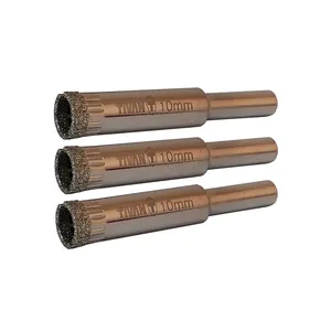 مته گردبر شیشه تیوان مدل HT - 010 سایز 10 میلی متر مجموعه سه عددی