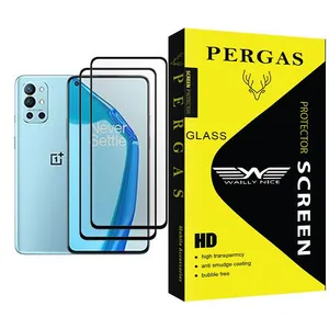 Waily Nice Pergas Glass MIX002 Screen Protector For OnePlus 9R Pack Of 2
